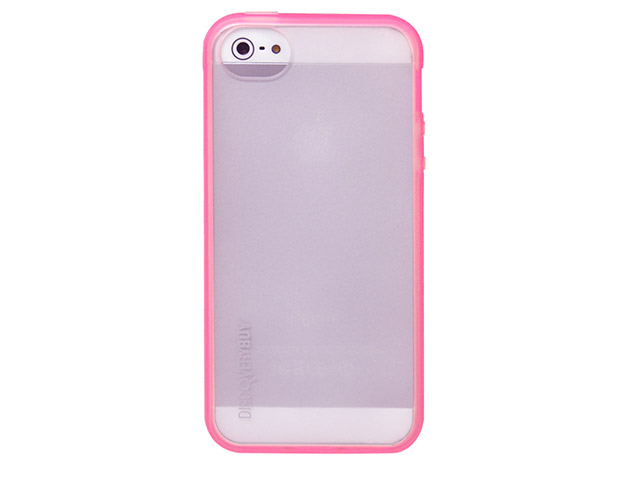 Чехол Discovery Buy Rainbow Bridge Protective Case для Apple iPhone 5 (розовый, пластиковый)