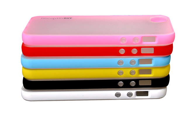 Чехол Discovery Buy Rainbow Bridge Protective Case для Apple iPhone 5 (розовый, пластиковый)
