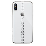 Чехол Devia Crystal Lucky Star для Apple iPhone XS max (серебристый, пластиковый)