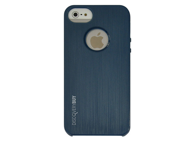 Чехол Discovery Buy Fashion City Case для Apple iPhone 5 (синий, пластиковый)