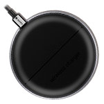 Беспроводное зарядное устройство Comma Kinyo Wireless Charger (Fast Charge, черное, стандарт QI)