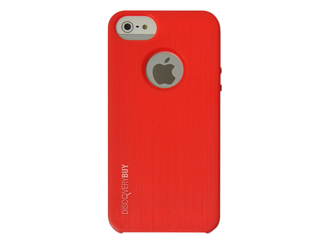 Чехол Discovery Buy Fashion City Case для Apple iPhone 5 (красный, пластиковый)