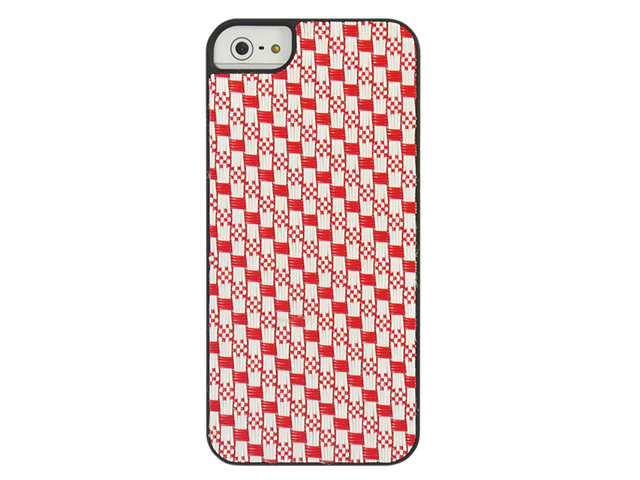 Чехол Discovery Buy Summer Sleeping Mat Case для Apple iPhone 5 (красный, тканевый)