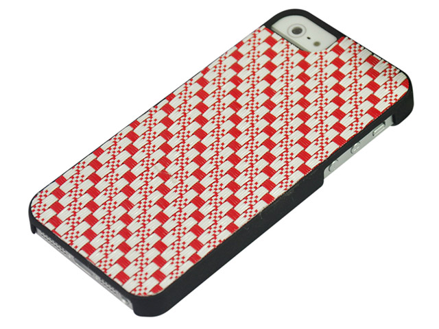 Чехол Discovery Buy Summer Sleeping Mat Case для Apple iPhone 5 (красный, тканевый)