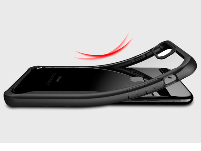 Чехол Yotrix Shield для Apple iPhone 7/8 plus (черный, гелевый)