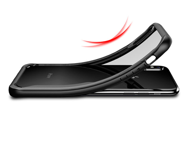Чехол Yotrix Shield для Apple iPhone XR (черный, гелевый)