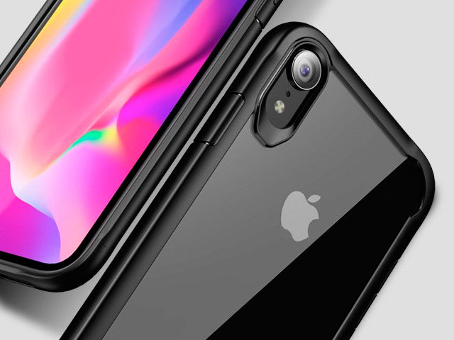 Чехол Yotrix Shield для Apple iPhone XR (черный, гелевый)