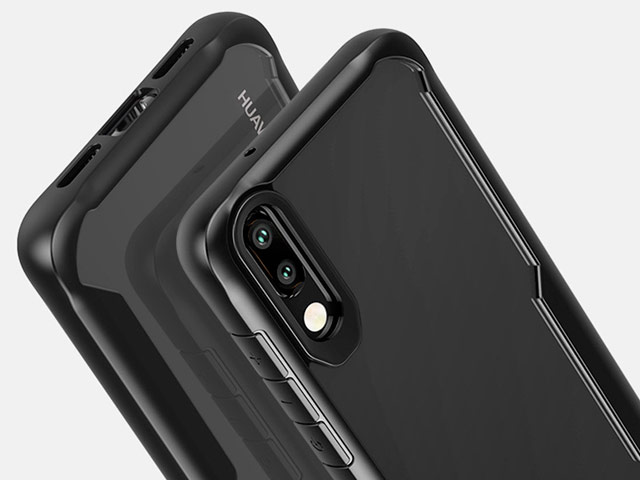 Чехол Yotrix Shield для Huawei P20 lite (черный, гелевый)