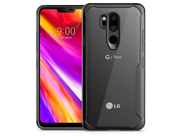 Чехол Yotrix Shield для LG G7 ThinQ (черный, гелевый)