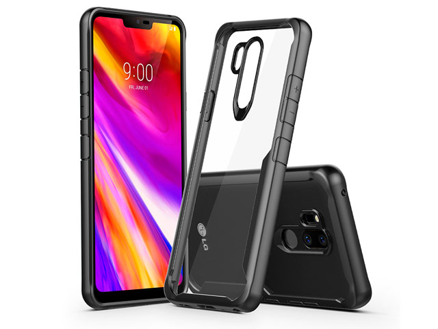 Чехол Yotrix Shield для LG G7 ThinQ (черный, гелевый)