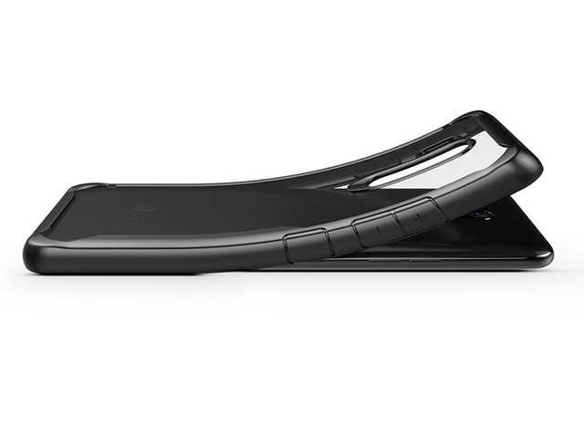 Чехол Yotrix Shield для LG G7 ThinQ (черный, гелевый)