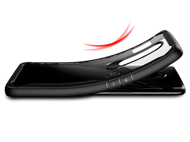 Чехол Yotrix Shield для OnePlus 6 (черный, гелевый)