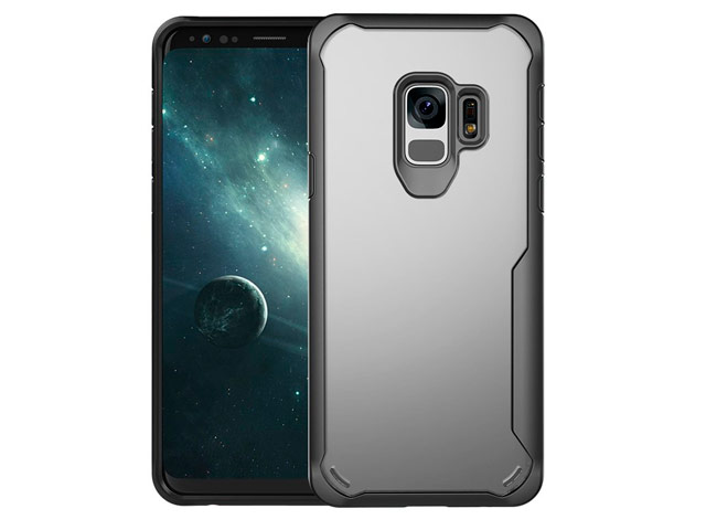 Чехол Yotrix Shield для Samsung Galaxy S9 (черный, гелевый)