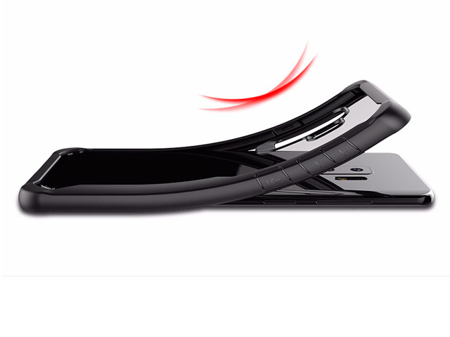 Чехол Yotrix Shield для Samsung Galaxy S9 plus (черный, гелевый)