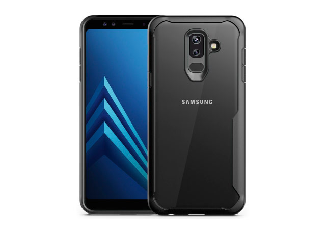 Чехол Yotrix Shield для Samsung Galaxy A6 plus 2018 (черный, гелевый)