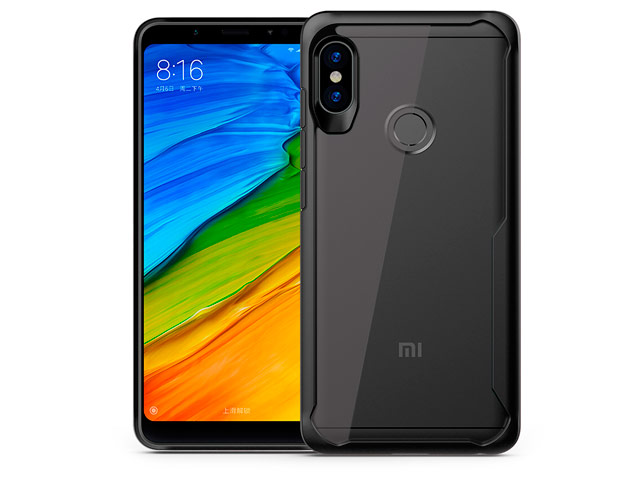 Чехол Yotrix Shield для Xiaomi Mi 8 (черный, гелевый)