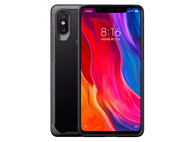 Чехол Yotrix Shield для Xiaomi Mi 8 SE (черный, гелевый)