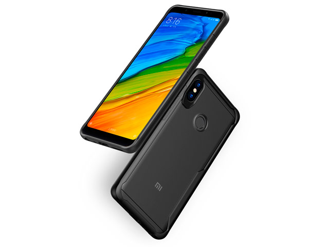 Чехол Yotrix Shield для Xiaomi Redmi Note 6 (черный, гелевый)