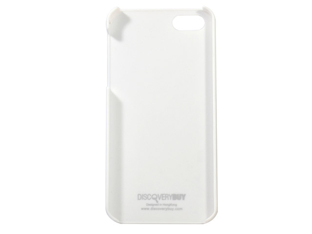 Чехол Discovery Buy Smart Wind Case для Apple iPhone 5 (белый, пластиковый)