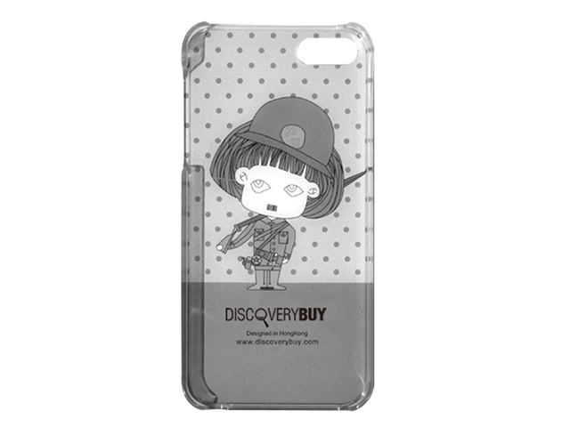 Чехол Discovery Buy Changeable Spirit Case для Apple iPhone 5 (Chaplin, пластиковый)