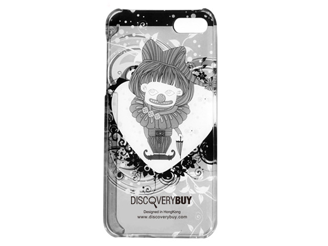 Чехол Discovery Buy Changeable Spirit Case для Apple iPhone 5 (Clown, пластиковый)