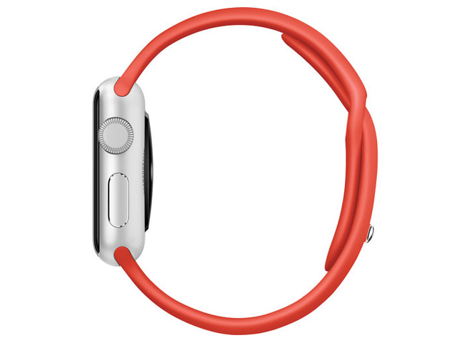Ремешок для часов Synapse Sport Band для Apple Watch (38 мм, светло-оранжевый, силиконовый)