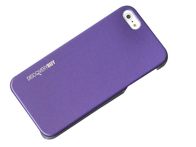 Чехол Discovery Buy Time Tunnel Case для Apple iPhone 5 (фиолетовый, пластиковый)