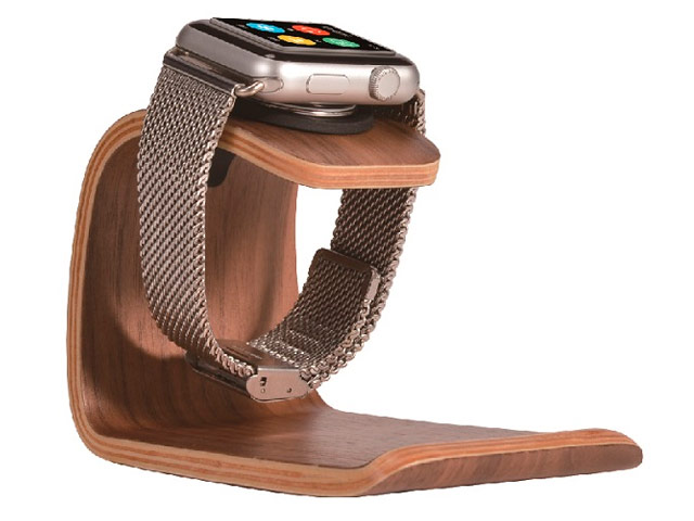 Подставка Samdi Charging Stand для часов Apple Watch (деревянная, коричневая)