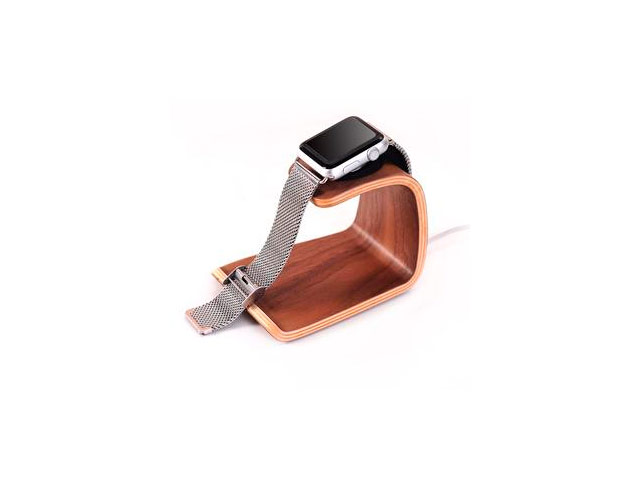 Подставка Samdi Charging Stand для часов Apple Watch (деревянная, коричневая)