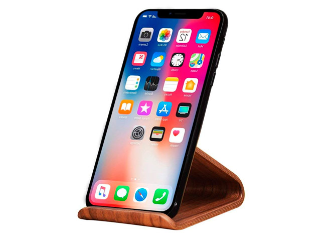 Подставка Samdi Desk Stander для смартфона (деревянная, коричневая)