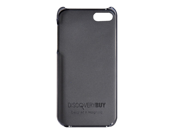 Чехол Discovery Buy Time Tunnel Case для Apple iPhone 5 (темно-серый, пластиковый)