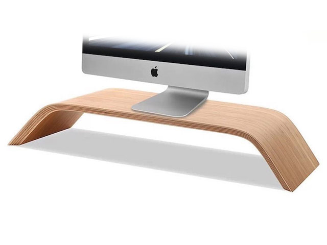 Подставка Samdi Desktop Stand для Apple iMac (деревянная, коричневая)