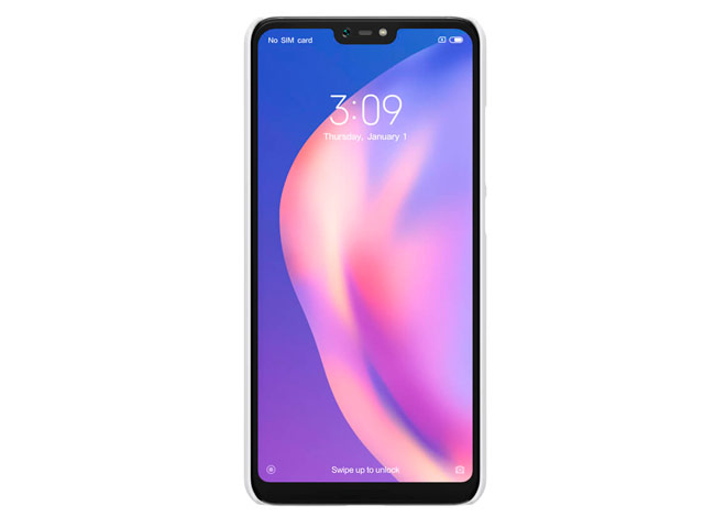 Чехол Nillkin Hard case для Xiaomi Mi 8 lite (белый, пластиковый)