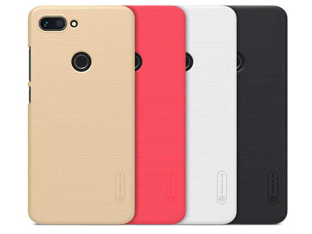 Чехол Nillkin Hard case для Xiaomi Mi 8 lite (белый, пластиковый)