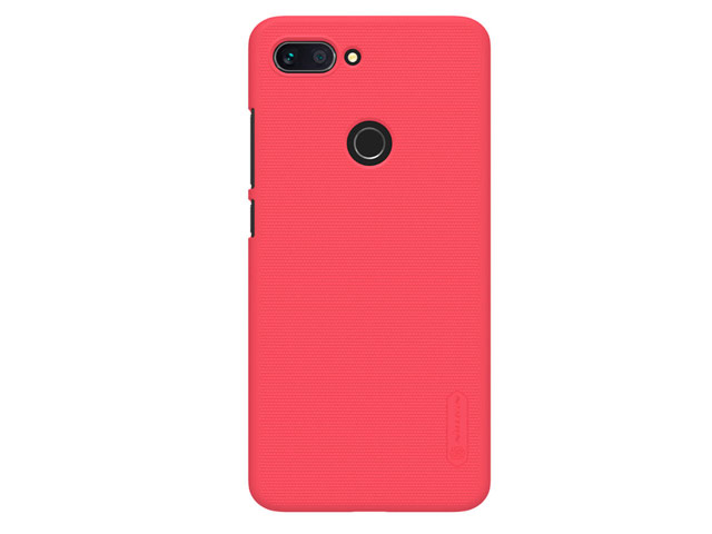 Чехол Nillkin Hard case для Xiaomi Mi 8 lite (красный, пластиковый)