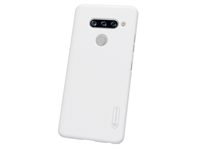 Чехол Nillkin Hard case для LG V40 ThinQ (белый, пластиковый)