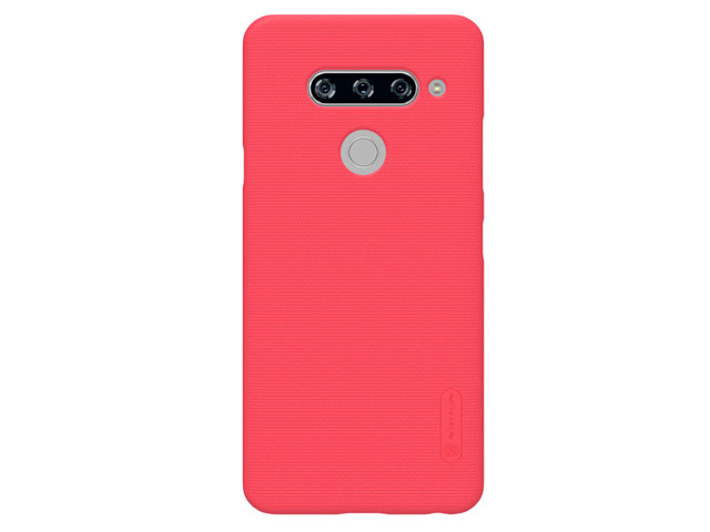 Чехол Nillkin Hard case для LG V40 ThinQ (красный, пластиковый)