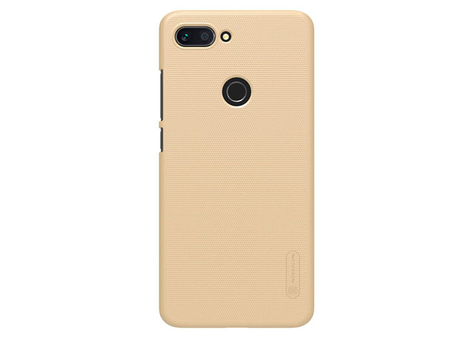 Чехол Nillkin Hard case для Xiaomi Mi 8 lite (золотистый, пластиковый)