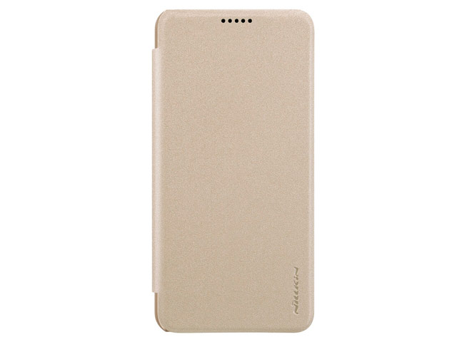 Чехол Nillkin Sparkle Leather Case для Huawei Mate 20 lite (золотистый, винилискожа)