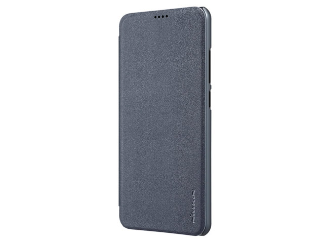 Чехол Nillkin Sparkle Leather Case для Xiaomi Redmi Note 6 (темно-серый, винилискожа)