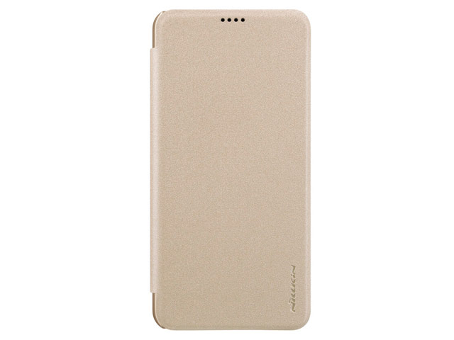 Чехол Nillkin Sparkle Leather Case для Xiaomi Redmi Note 6 (золотистый, винилискожа)