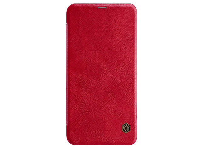 Чехол Nillkin Qin leather case для Xiaomi Redmi Note 6 (красный, кожаный)