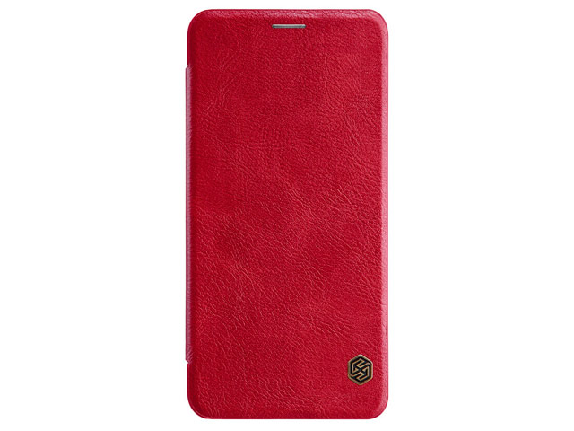 Чехол Nillkin Qin leather case для Samsung Galaxy A7 2018 (красный, кожаный)