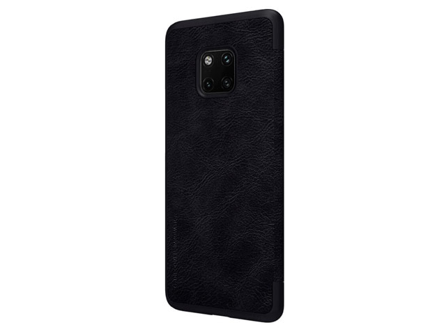 Чехол Nillkin Qin leather case для Huawei Mate 20 pro (черный, кожаный)
