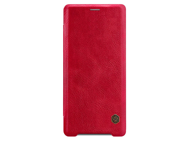 Чехол Nillkin Qin leather case для Sony Xperia XZ3 (красный, кожаный)