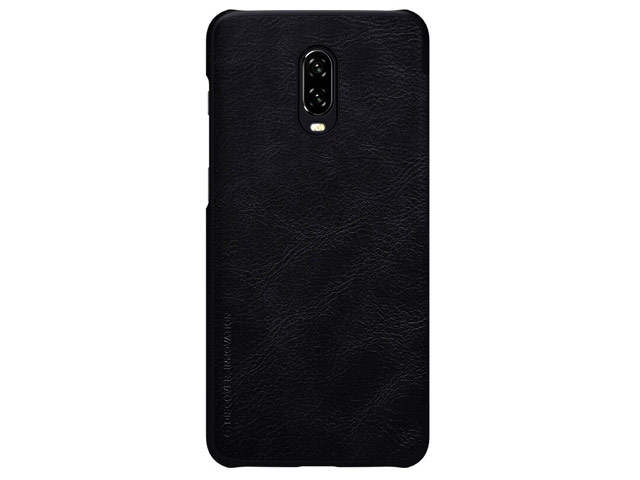 Чехол Nillkin Qin leather case для OnePlus 6T (черный, кожаный)