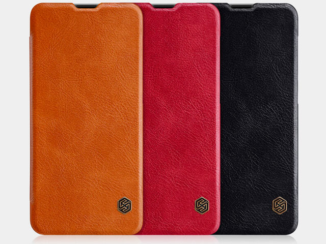 Чехол Nillkin Qin leather case для OnePlus 6T (черный, кожаный)