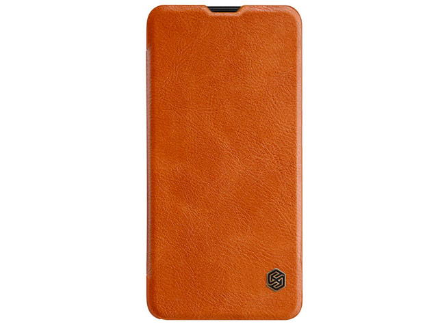 Чехол Nillkin Qin leather case для OnePlus 6T (коричневый, кожаный)