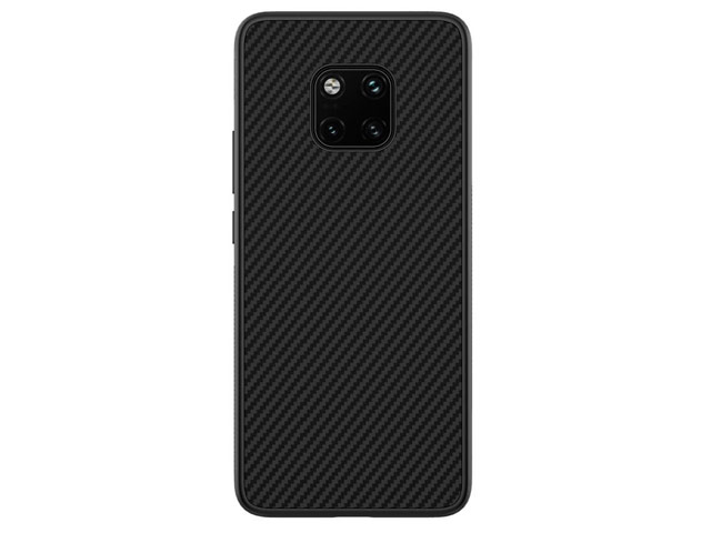 Чехол Nillkin Synthetic fiber для Huawei Mate 20 pro (черный, карбон)