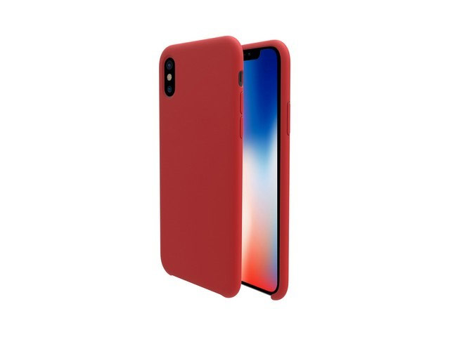 Чехол Nillkin Flex Pure case для Apple iPhone XS (красный, гелевый)